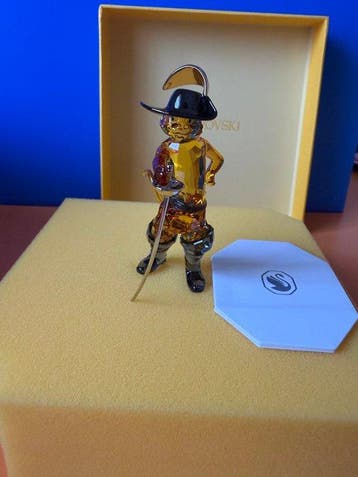 Swarovski - Figuur - Shrek Puss in Boots - 5720460 - Box +