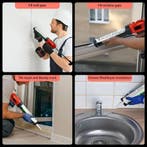 Kitspuit kitpistool 18V past op Milwaukee  M18V accu, Verzenden, Nieuw