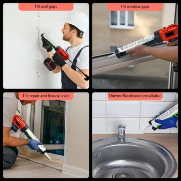 Kitspuit kitpistool 18V past op Milwaukee  M18V accu, Verzenden, Nieuw