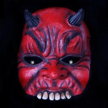 Duivel Half Masker, Verzenden, Nieuw