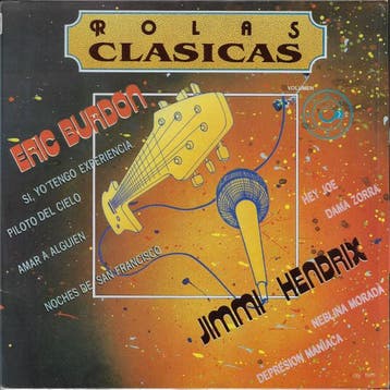LP gebruikt - Jimi Hendrix, Eric Burdon - Rolas Clasicas..., Verzenden, Zo goed als nieuw, Overige formaten