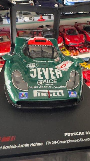 Werk83 1:18 - Modelauto - Porsche 911 GT1 #6 - Modelo Raro -, Nieuw