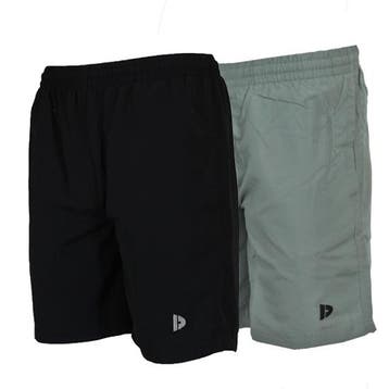 Donnay Donnay Heren - 2-Pack - Korte sportbroek Ian - Zwart, Kleding | Heren, Verzenden, Nieuw