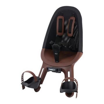 Qibbel Air  Mini voorstoeltje Brown, Fietsen en Brommers, Fietsaccessoires | Fietsstoeltjes, Verzenden, Nieuw