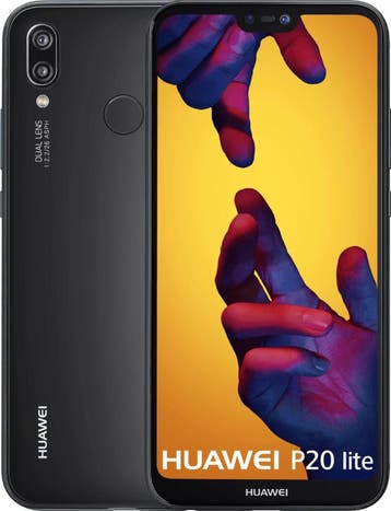 Huawei P20 Lite - 64GB - Zwart, Ophalen of Verzenden, Gebruikt