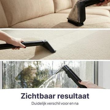 Tapijtreiniger - Krachtige Vlekkenreiniger - Zelfreinigende, Verzenden, Zo goed als nieuw