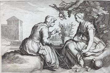 Frederik Bloemaert (1610-1690), da Abraham Bloemaert -, Antiek en Kunst