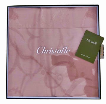 Christofle - Eetservies voor 12 - LETTRES - Katoen -