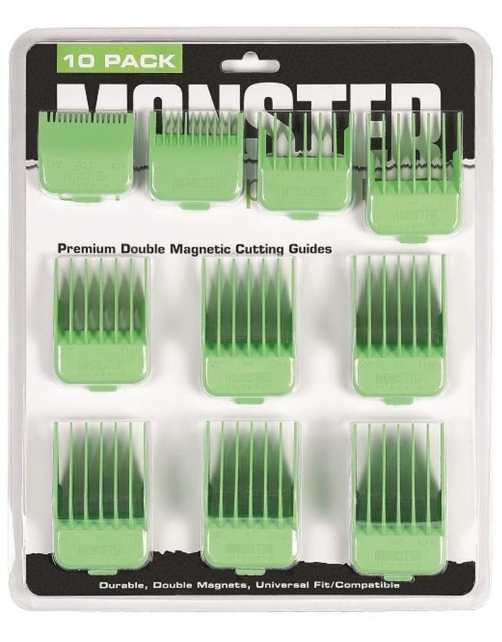 Monster Clippers  Magnetic Combs  Green, Sieraden, Tassen en Uiterlijk, Uiterlijk | Haarverzorging, Nieuw, Verzenden