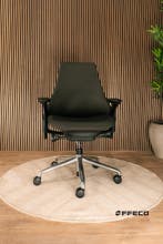 Refurbished Herman Miller Sayl Bureaustoel - Graphite, Verzenden, Zwart, Zo goed als nieuw, Bureaustoel