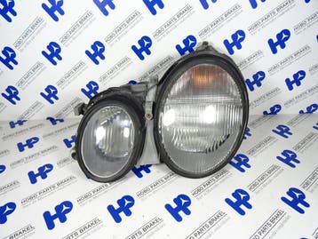 Koplamp CLK-klasse w208 Links, Auto-onderdelen, Ophalen of Verzenden, Gebruikt, Mercedes-Benz