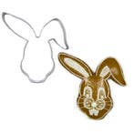 BrandNewCake Uitsteker Haas Hoofd RVS 7,5cm, Verzenden, Nieuw