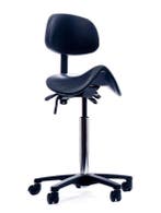 Zadelstoel Novicum® Ypsilon Comfort Plus PU 3 jaar garantie, Vergader- of Presentatieruimte, Verzenden, Nieuw in verpakking, Bureau