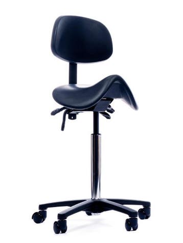 Zadelstoel Novicum® Ypsilon Comfort Plus PU 3 jaar garantie, Vergader- of Presentatieruimte, Verzenden, Nieuw in verpakking, Bureau