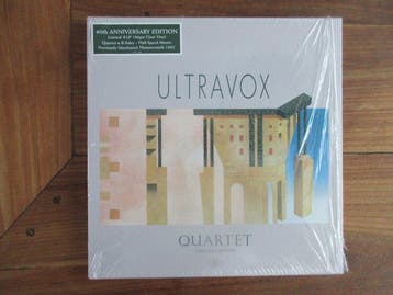 Ultravox - Quartet (4 x Clear vinyl) - Deluxe Limited, Nieuw in verpakking