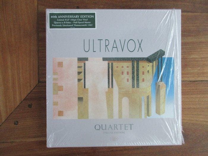 Ultravox - Quartet (4 x Clear vinyl) - Deluxe Limited, Cd's en Dvd's, Vinyl Singles