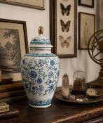 Limoges - T. Limoges - Colori realizzati in blu cobalto e