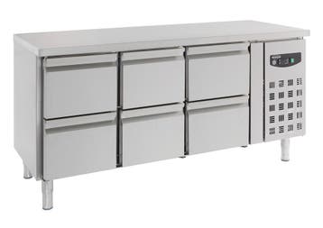 Combisteel Koelwerkbank | 417L | 6 Laden | +2°C/+8°C | Gefor, Ophalen of Verzenden, Nieuw
