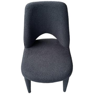 Polspotten Holy Berry Boucle Blauw - Eetkamerstoel -, Ophalen of Verzenden, Zo goed als nieuw, Blauw