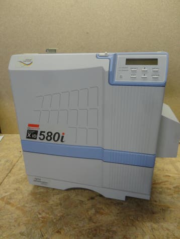 Matica 580i Retransfer Color Card Printer PVC ID - USB / LAN, Ophalen of Verzenden, Gebruikt, Datacard
