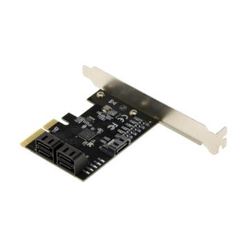 KALEA-INFORMATIQUE PCIe 3.0 x4 Controller-kaart met 5 poo..., Computers en Software, Verzenden, Nieuw