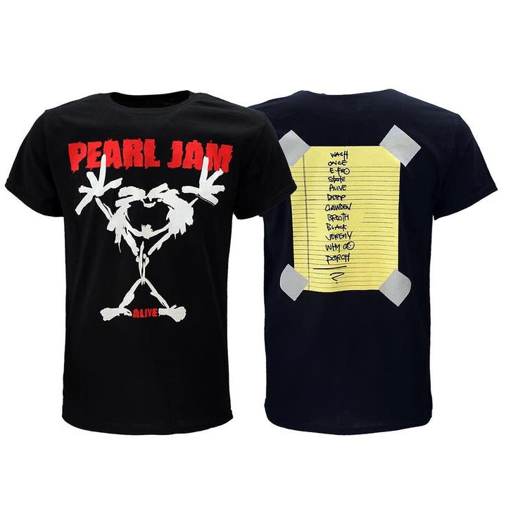 Pearl Jam Stickman T-Shirt, Kleding | Heren, T-shirts, Verzenden