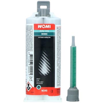 Womi Womix W245 2K Plastic Welding Flex Zwart 50ml, Verzenden