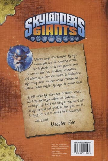 Giants / Meester Eons official guide / Skylanders, Boeken, Verzenden, Gelezen, Cavan Scott
