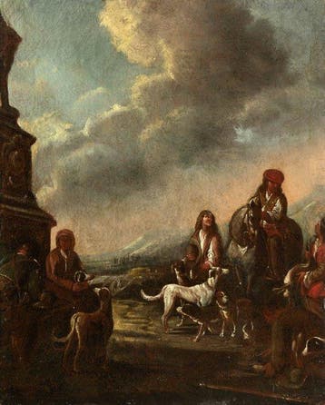 Cornelis de Wael (1592-1667), Kring van - Cavalieri e, Antiek en Kunst, Kunst | Schilderijen | Klassiek