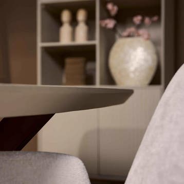 Deens ovale eettafel Madison Zand Mangohout 160 cm |, Huis en Inrichting, Ophalen of Verzenden, Nieuw