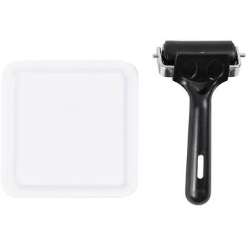 Toolkit voor linosnede, B: 6 cm, afm 12x12 cm, 1 doos, Nieuw