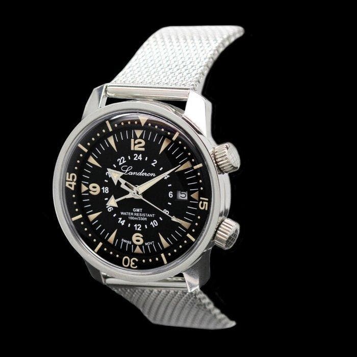 Landeron Compresor GMT Seamaster - Heren - 2020+, Sieraden, Tassen en Uiterlijk, Horloges | Heren