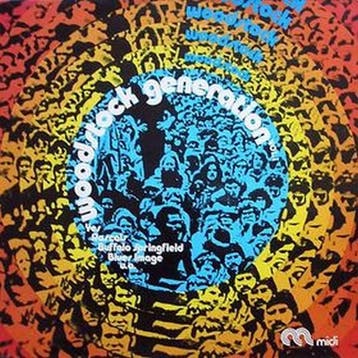 LP gebruikt - Various - Woodstock Generation Vol.1, Cd's en Dvd's, Verzenden, Zo goed als nieuw, Overige formaten