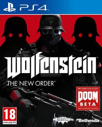 Wolfenstein: The New Order PS4 Garantie & morgen in huis!, Spelcomputers en Games, Ophalen of Verzenden, Zo goed als nieuw, Vanaf 18 jaar