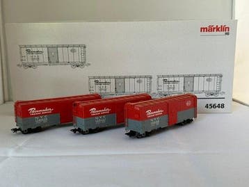 Märklin H0 - 45648 - Modeltrein goederenwagonset (3) - Set, Nieuw