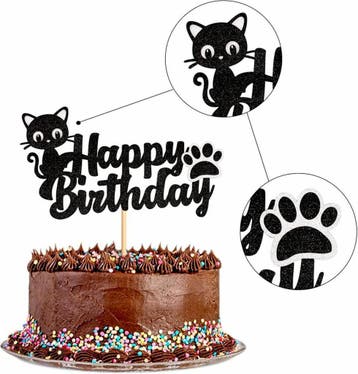 23-delige katten verjaardag set, Verzenden, Nieuw