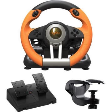 PXN V3 Pro - Oranje - Racestuur - PS4, Xbox One, PC, Xbox, Ophalen of Verzenden, Zo goed als nieuw