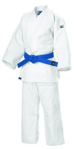 Judopak Mizuno Keiko voor wedstrijden | Wit (Maat: 185), Verzenden, Nieuw, Judo, Vechtsportpak