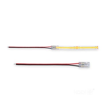 Connector 10cm voor COB LEDstrip 8mm | IP20 | Klikverbind..., Huis en Inrichting, Ophalen of Verzenden, Nieuw