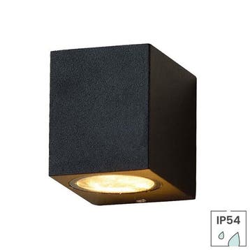 Buitenlamp zwart IP54 waterdicht | Tuinverlichting wandlamp, Verzenden, Minder dan 50 watt, Wandlamp, Nieuw