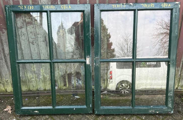 400 stuks decoratie deuren en ramen voor projecten-festivals, Doe-het-zelf en Verbouw, Deuren en Horren, Binnendeur, Gebruikt