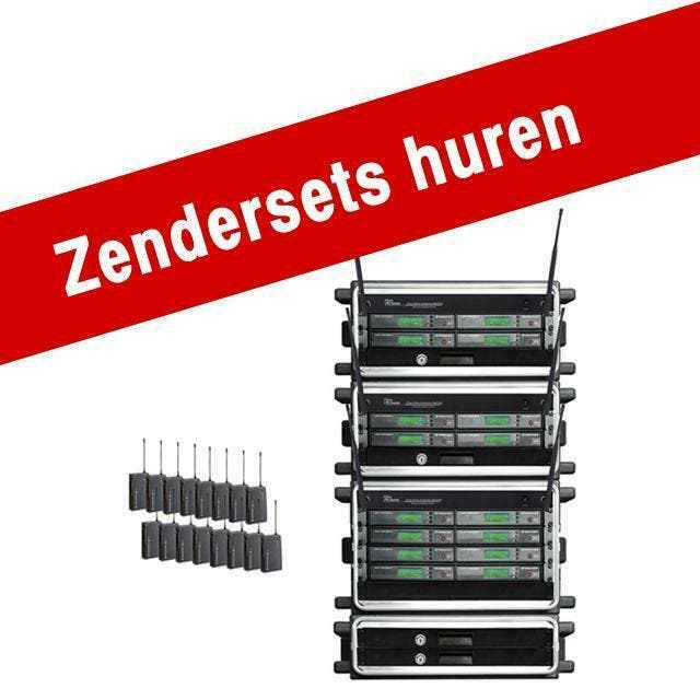 Sennheiser zendersets / headset draadloze microfoons huren, Muziek en Instrumenten, Microfoons, Overige typen, Nieuw, Draadloos