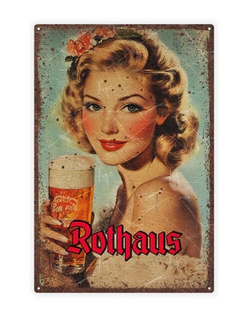 Rothaus Bier - Pinup, Ophalen of Verzenden, Nieuw