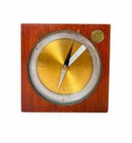 Kompas - Hout, Messing - marine ancienne de navigation -