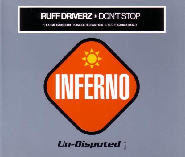 cd single - Ruff Driverz - Dont Stop, Cd's en Dvd's, Cd Singles, Zo goed als nieuw, Dance, Verzenden