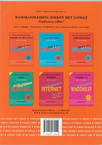Basishandleiding Zoeken met Google 9789055481552, Verzenden, Zo goed als nieuw, B. van Aalten