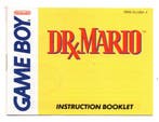 Game Boy Dr. Mario - Manual/Handleiding, Spelcomputers en Games, Games | Nintendo Game Boy, Verzenden, Zo goed als nieuw