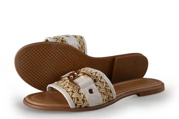 Graceland Slippers in maat 38 Beige, Slippers, Verzenden, Beige, Zo goed als nieuw