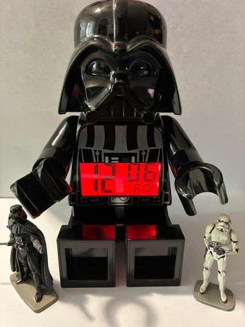 Lego Minifiguur wekker - Star Wars - Darth Vader Minifigure, Nieuw