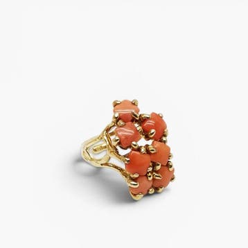Koraal - Argento 925 - Ring - Italiaans vakmanschap, Verzamelen